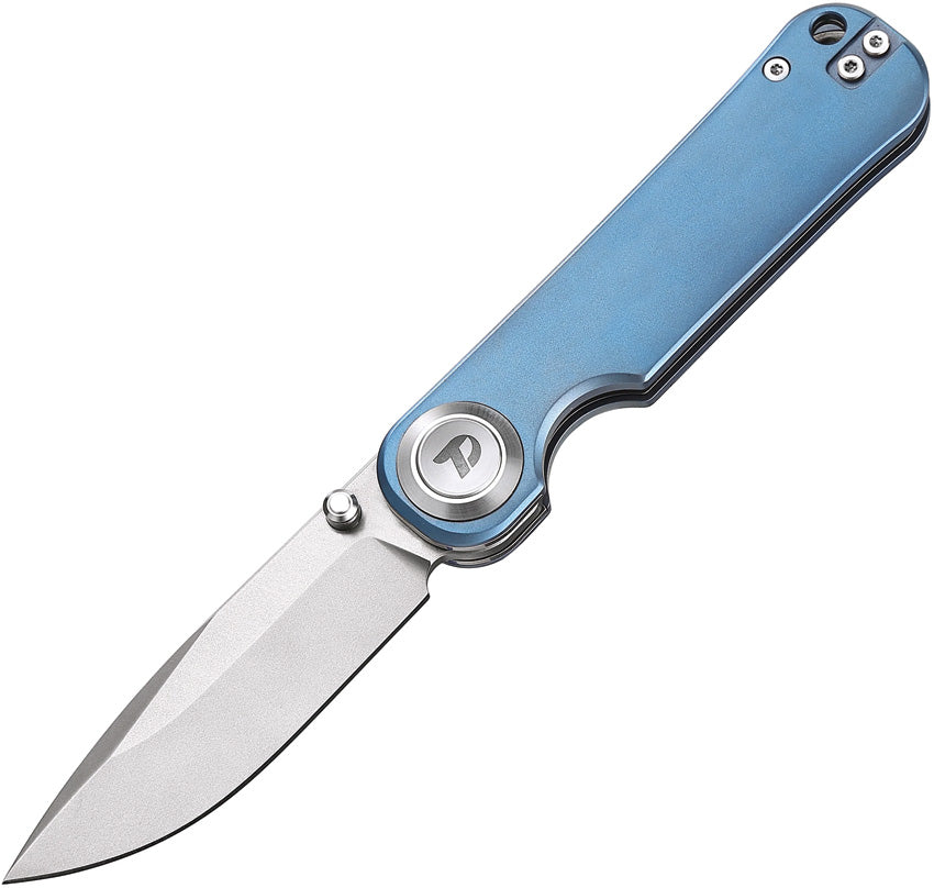 Handle Button Lock Blue Ti - DTK4245TBL