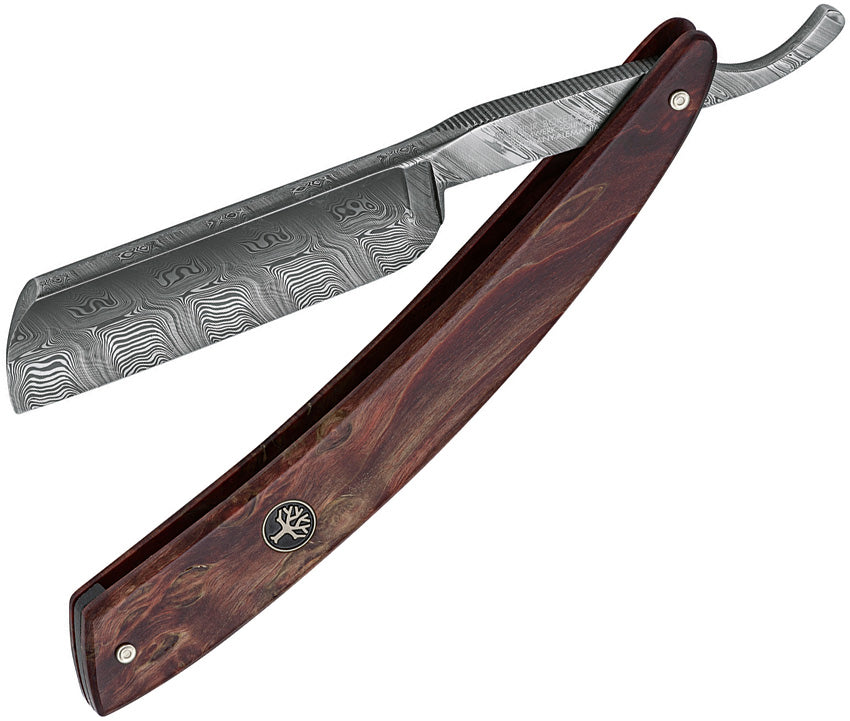 Damascus Razor Birch - BO140610DAM