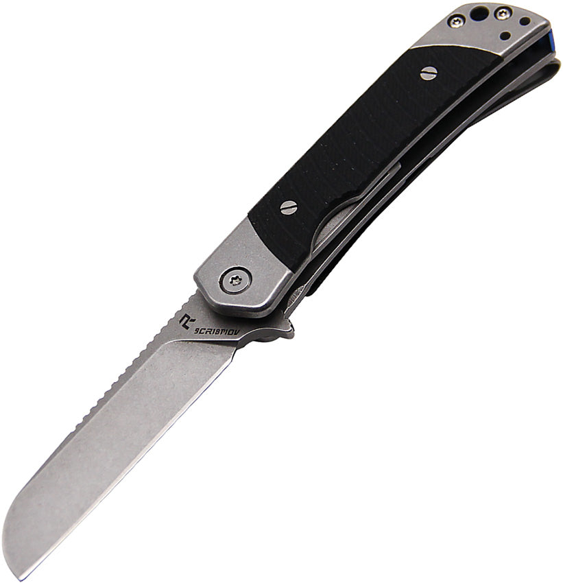 Duo Linerlock Sheepsfoot Blk - REVDUOSBLK