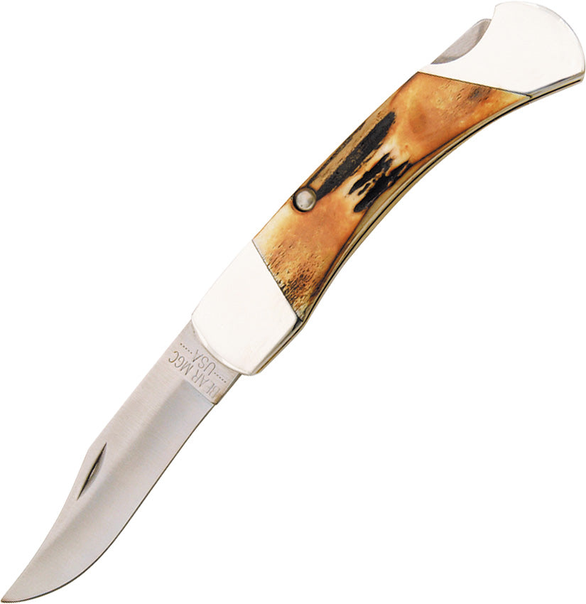 Folding Hunter Stag Bone - BC597