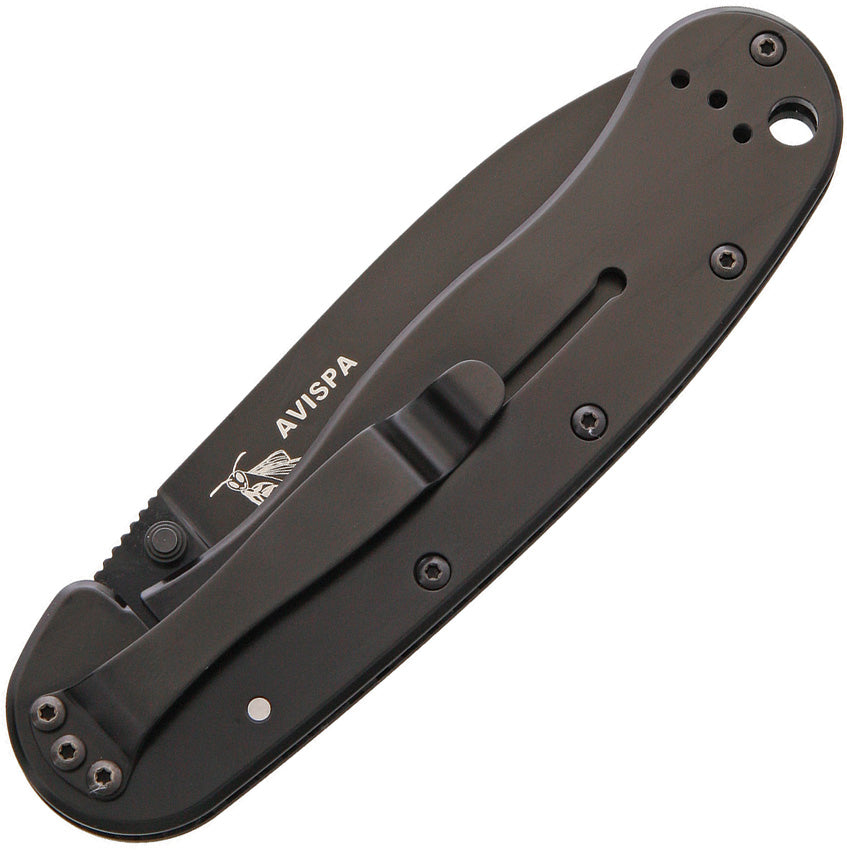 Avispa Framelock CF/Black D2 - BRK1302CFB