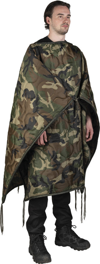 Woodland Poncho Liner - M4609
