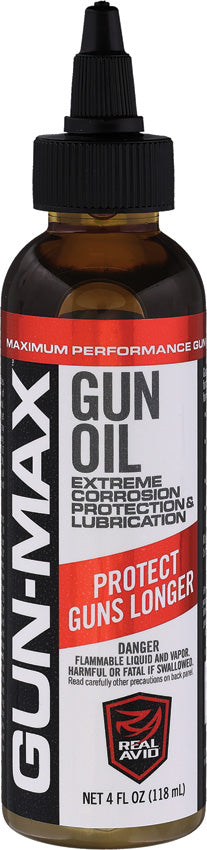 Gun-Max Gun Oil 4oz - AVBMGO4L