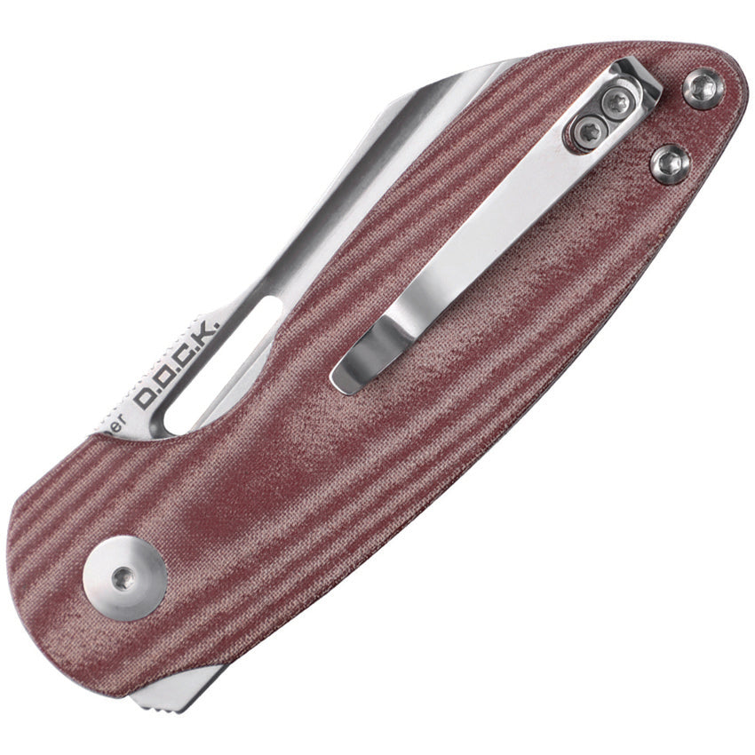 October Linerlock Red Micarta - KIV3569A2