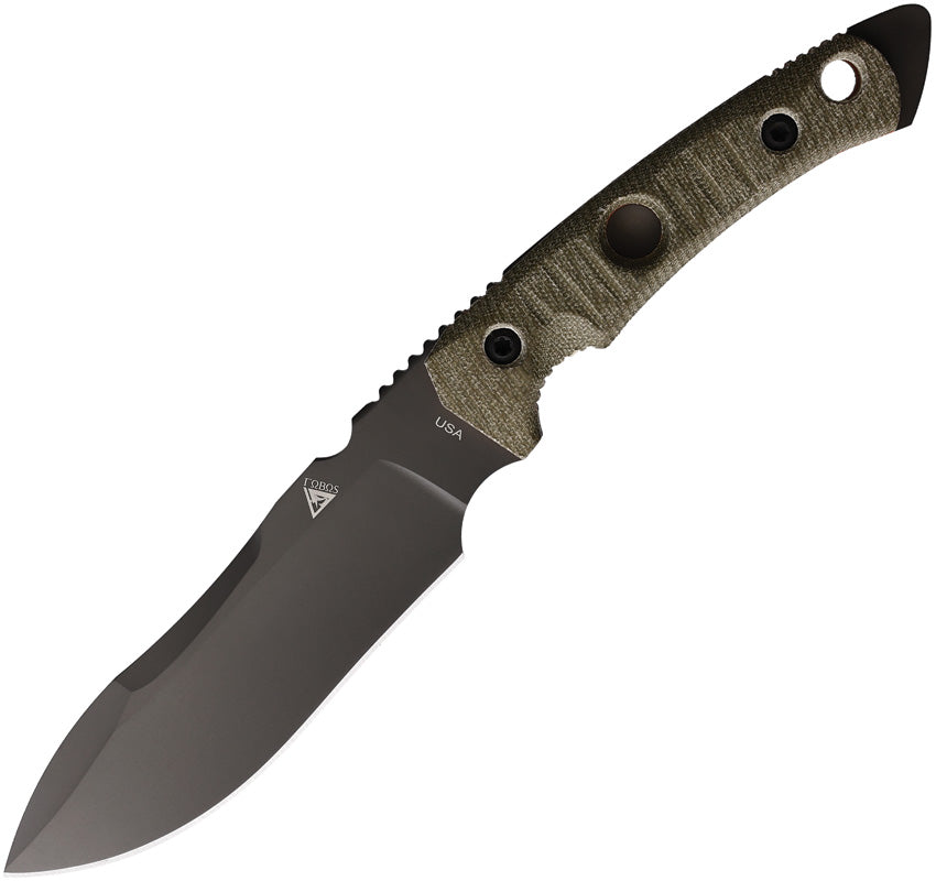Tier1-BC Fixed Blade Grn Mic - FOB071