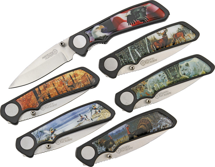 Wildlife 6 Pc Pocket Knife Set - AH500