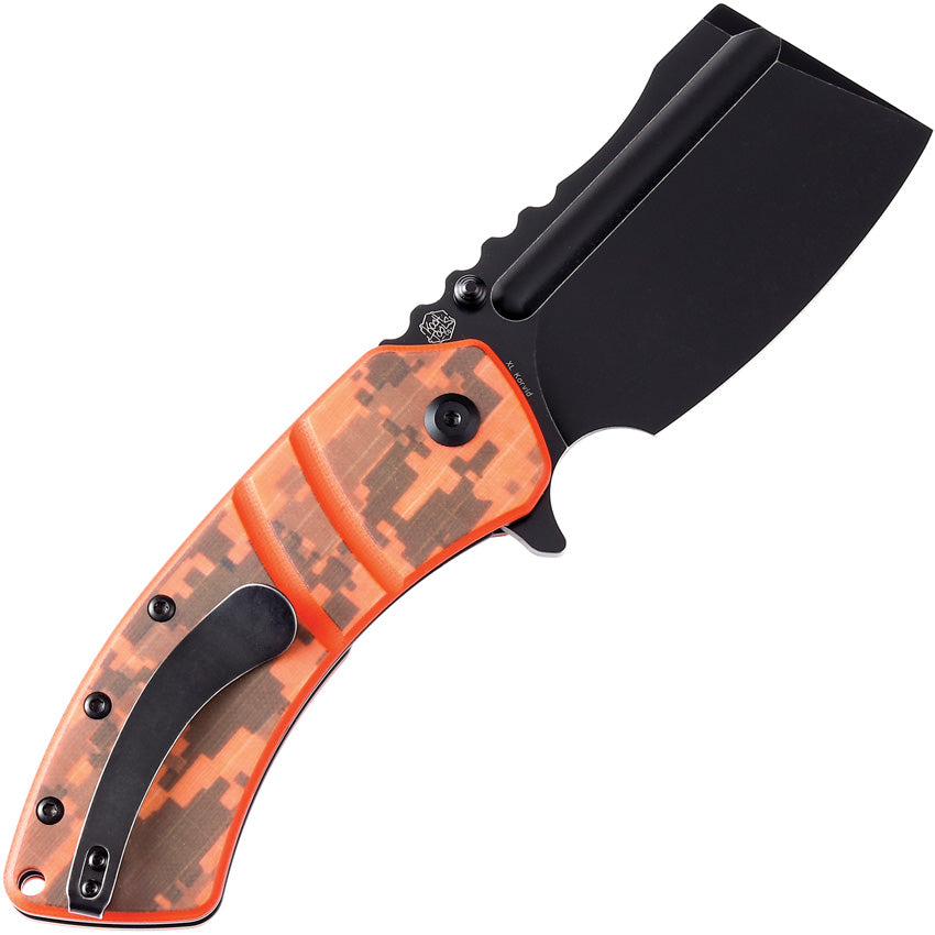 XL Korvid Linerlock Org Camo - KT1030B3