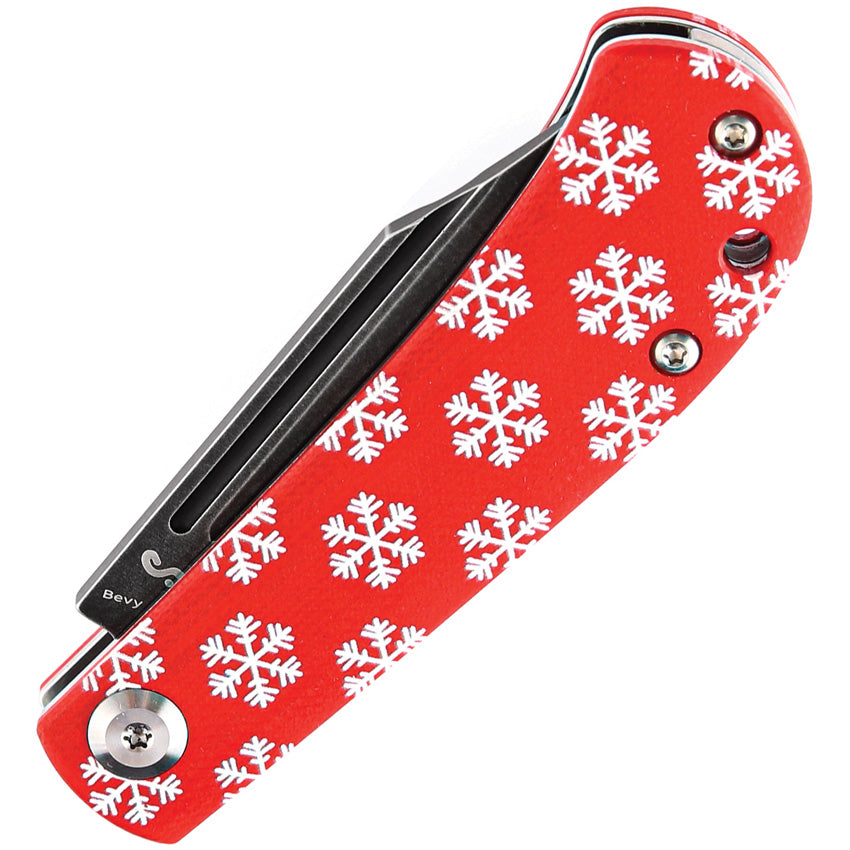 Bevy Folder Red Snowflake - KT2026SC