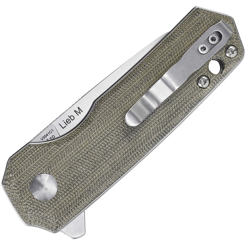 Lieb M Linerlock Micarta - KIV3541C1