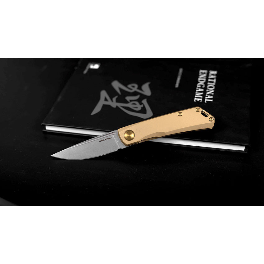 Luna Eco Framelock Gold - RS7085