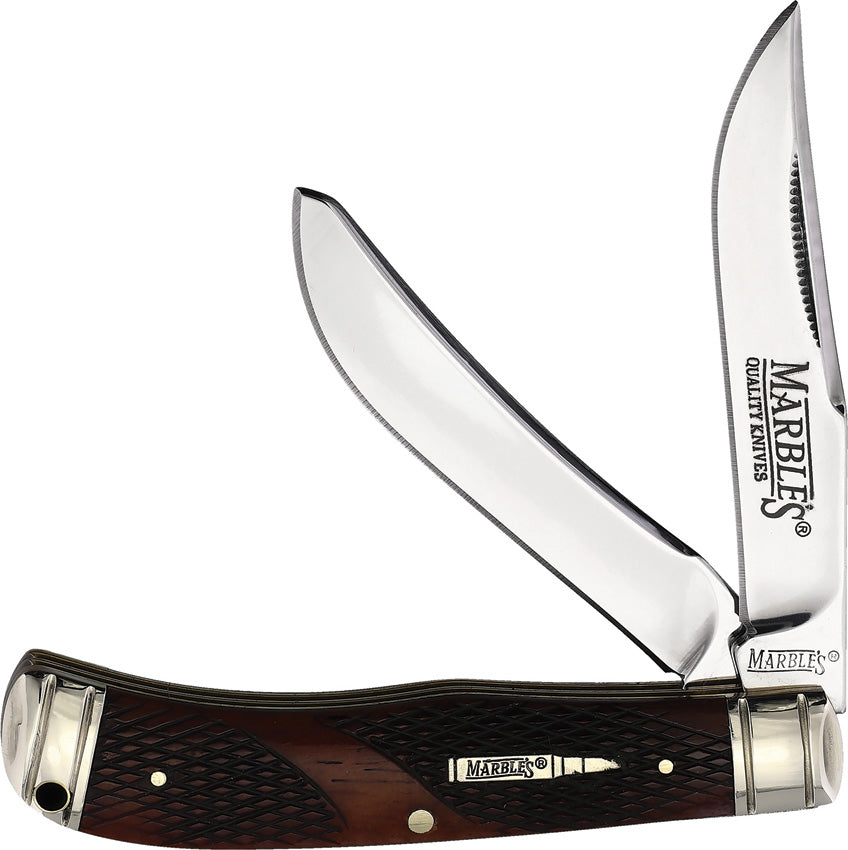 Trapper Brown Checkered Bone - MR682