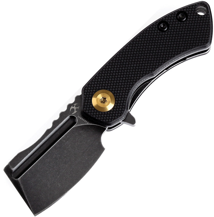 Mini Korvid Linerlock Blk G10 - KT3030A11