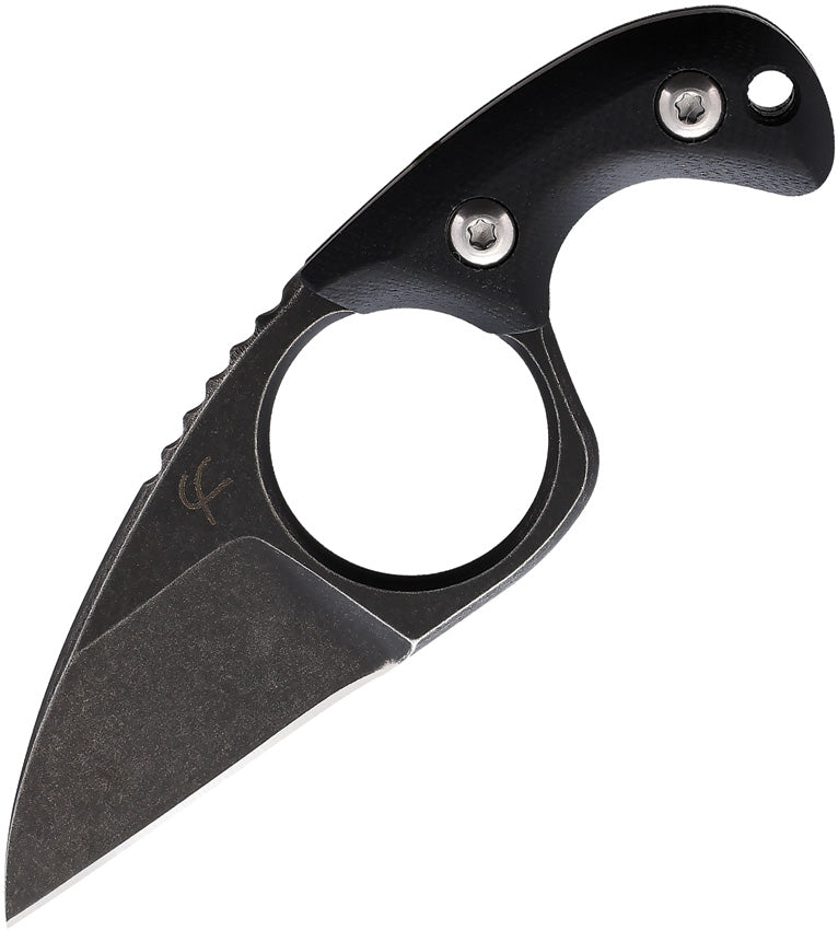 Shorty Neck Knife Black - FRD2001B