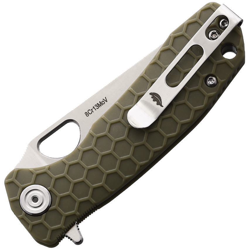 Small Leaf Linerlock Green - HB1310