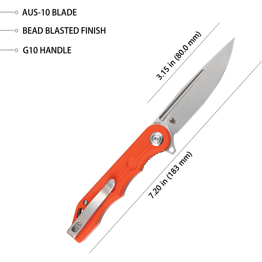 Mizo Linerlock Orange - KUB312I