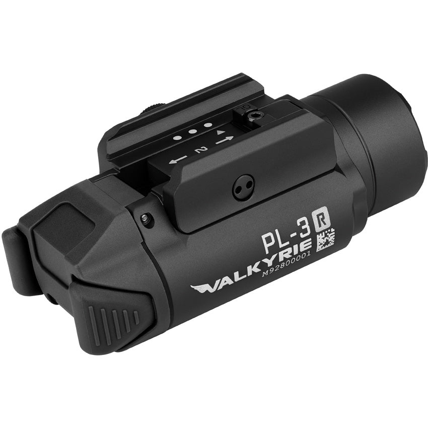 PL-3R Valkyrie Tac Light Blk - OLTPL3RBK