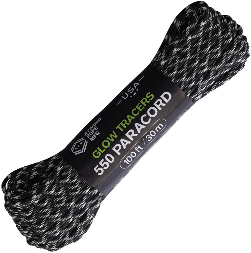 550 Paracord Black/Glow - RG1338H