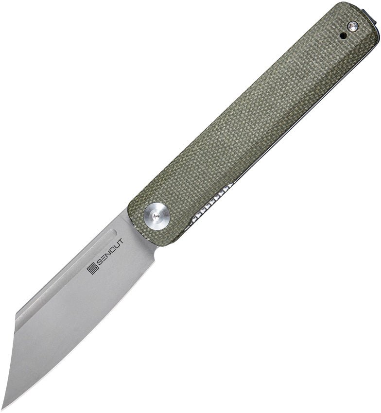 Bronte Linerlock Micarta Grn - SA08B
