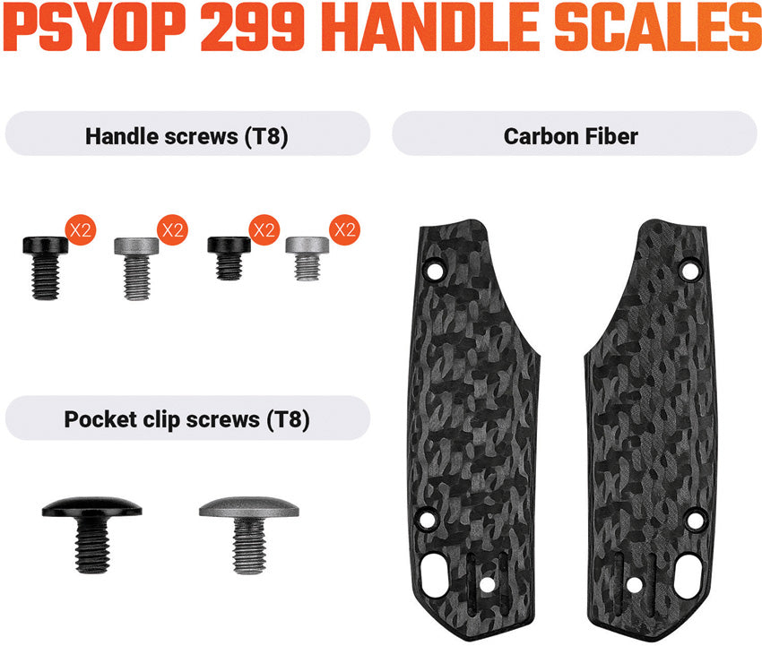 Psyop 299 Handle CF Black - VOSW0402