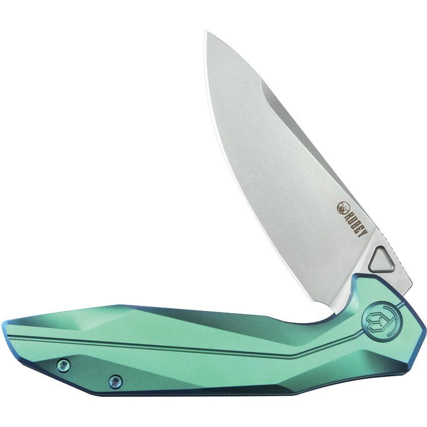 Nova Framelock Green Titanium - KUB235H