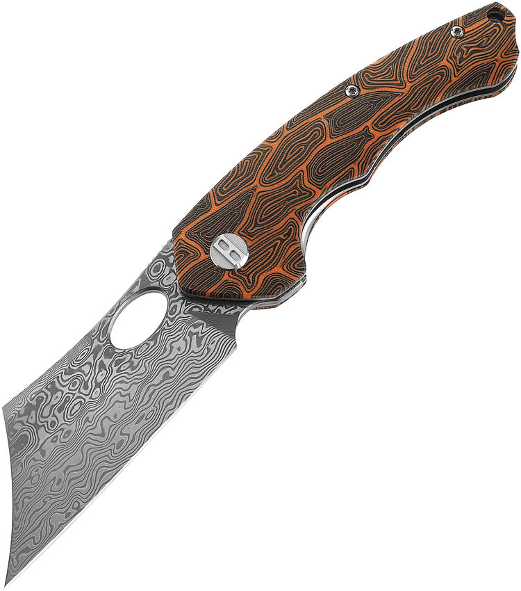 Skirmish Linerlock Damascus - BTKL07D