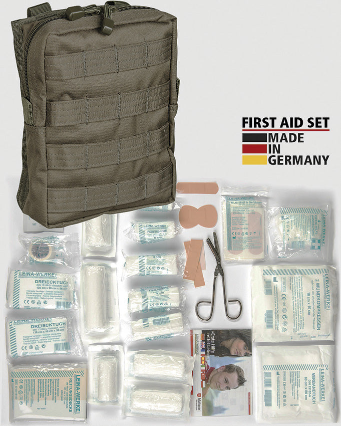 First Aid Kit OD MOLLE Pouch - M4380