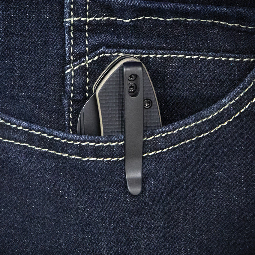 Creon Button Lock Black - KUB336F