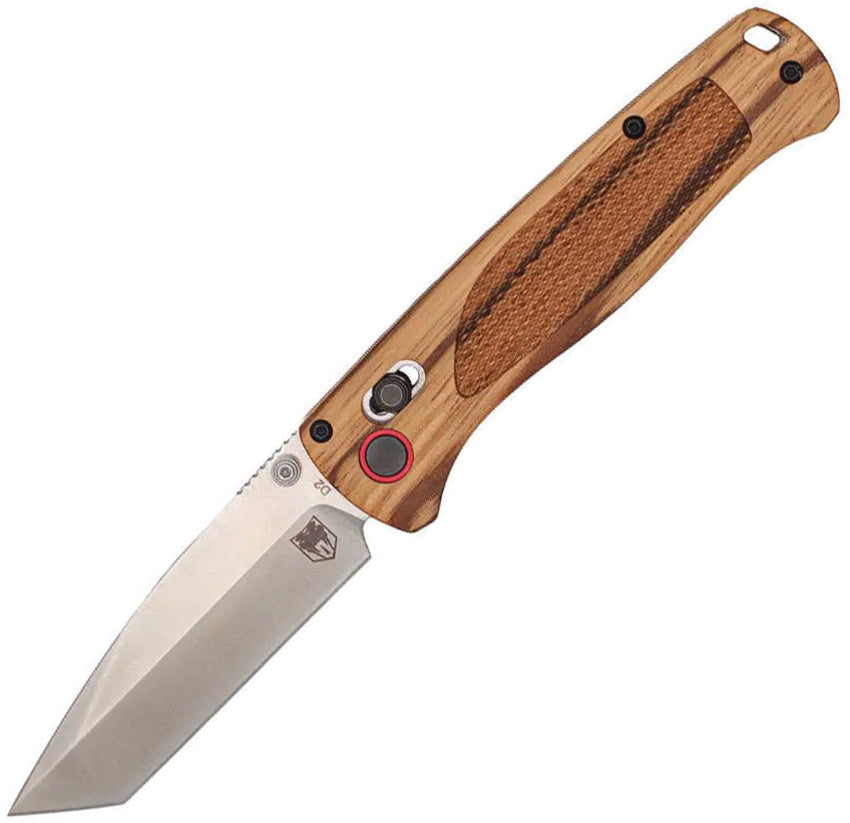 Bar Lock Zebra Wood Tanto Sat - CBTZWDBLT