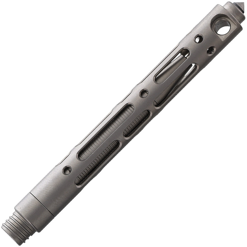Compact Hollow Out Pen Gray - KETM010