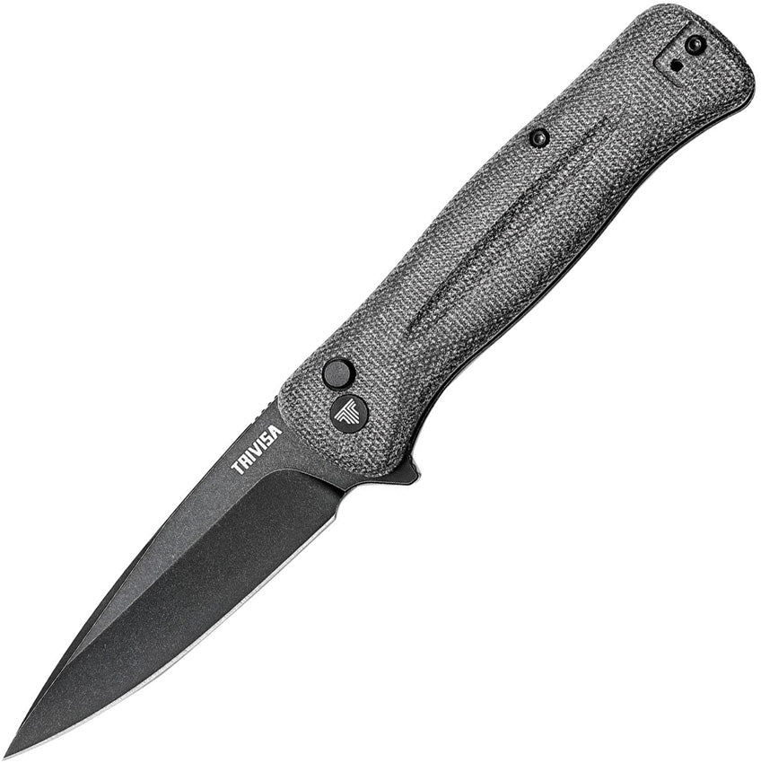 Dor-04 Button Lock Black - TVTY09BM14C