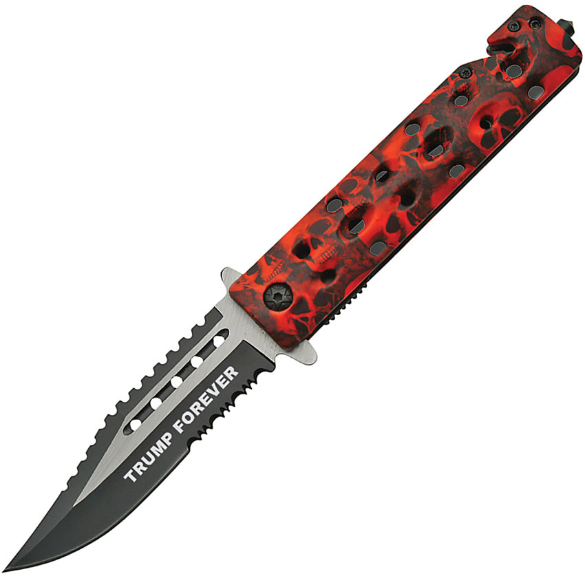 Trump Linerlock A/O Red - TRV0325RD