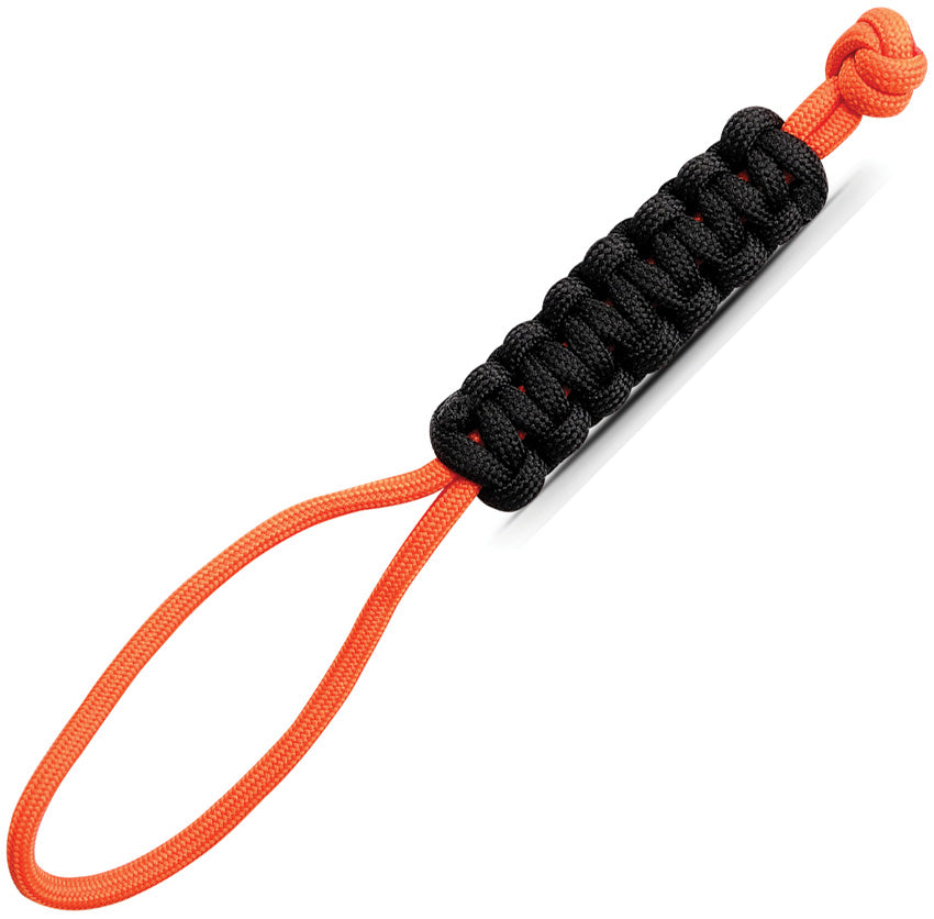 Paracord Lanyard Orange/Black - VOSX0156