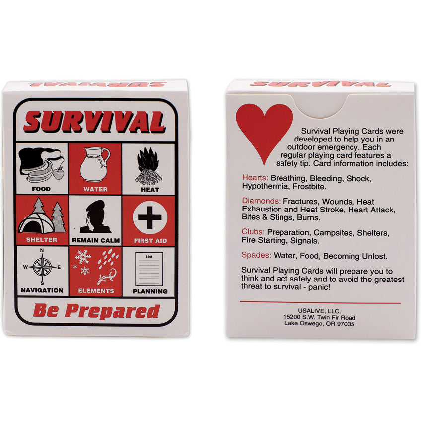 Survival Playing Cards - SPKSURPC