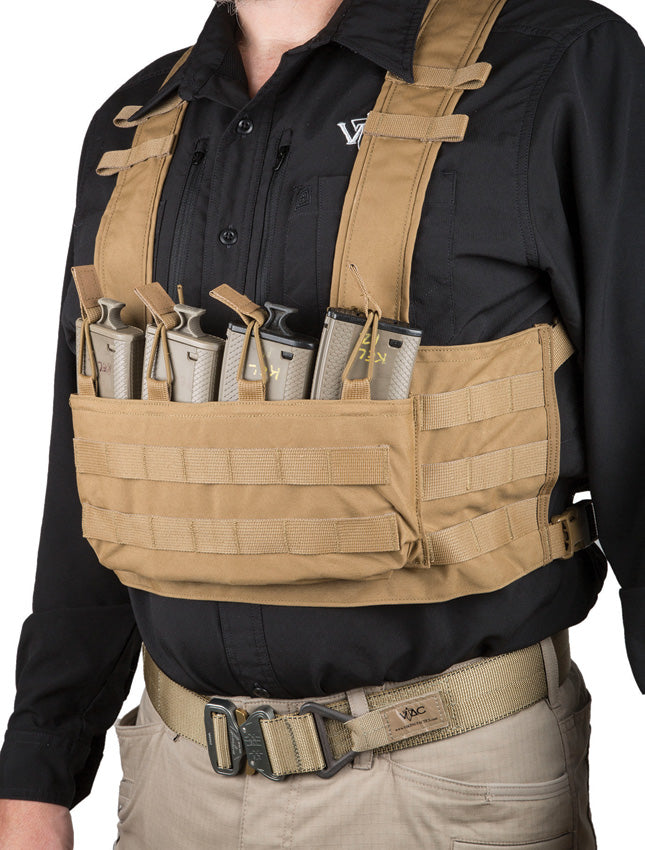VTAC MOLLE Chest Rig Coyote - VT02594