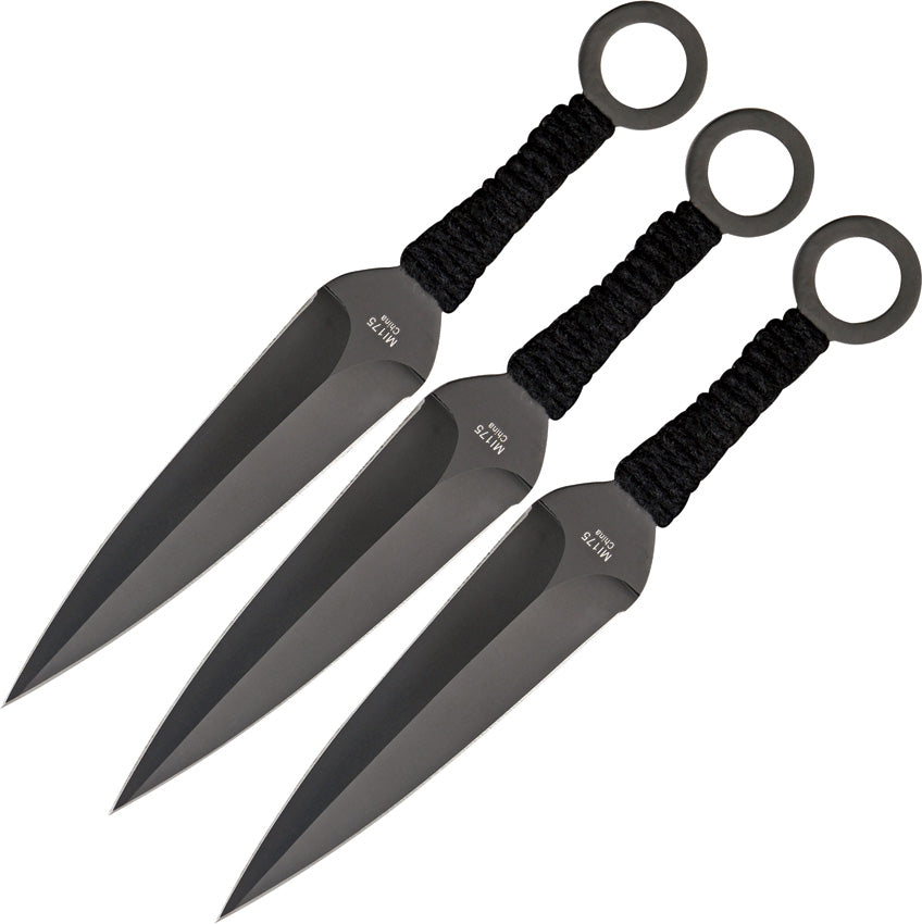 Three Piece Throwing Knife Set - MI175