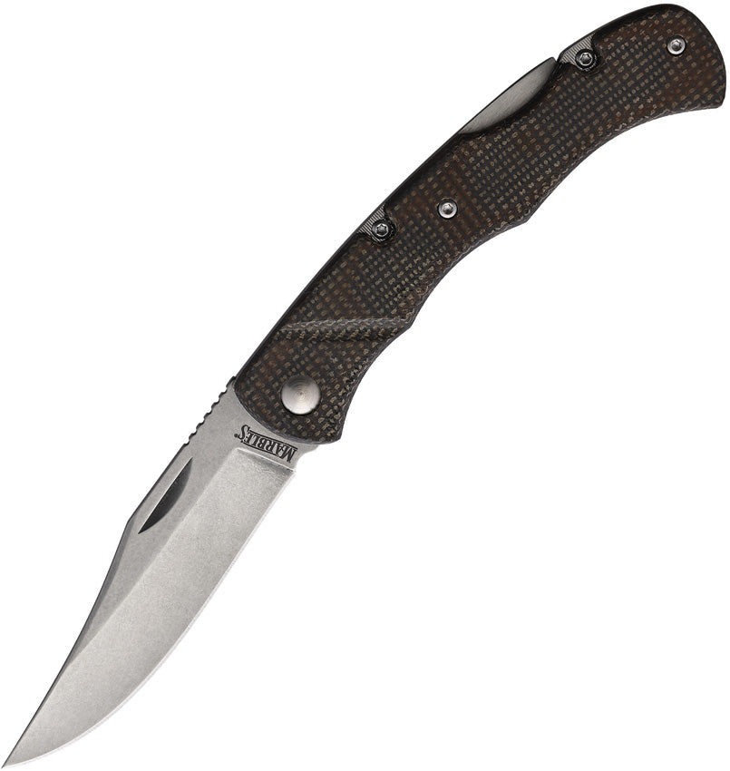 Lockback Brown Micarta - MR585