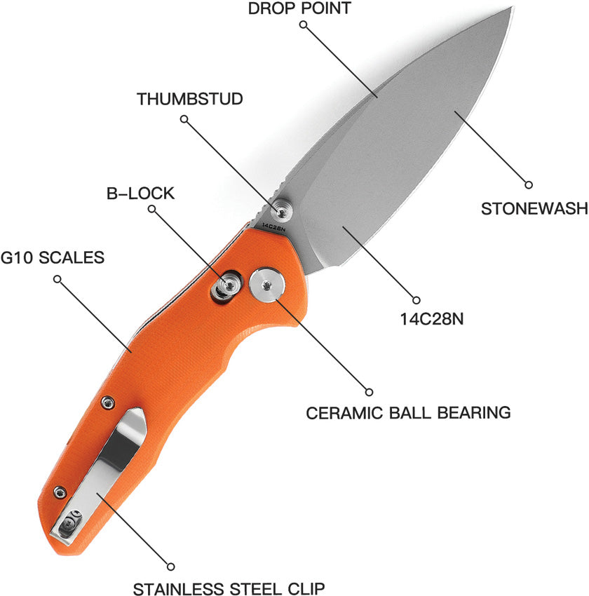 Ronan B-Lock Orange - BTKMK02F