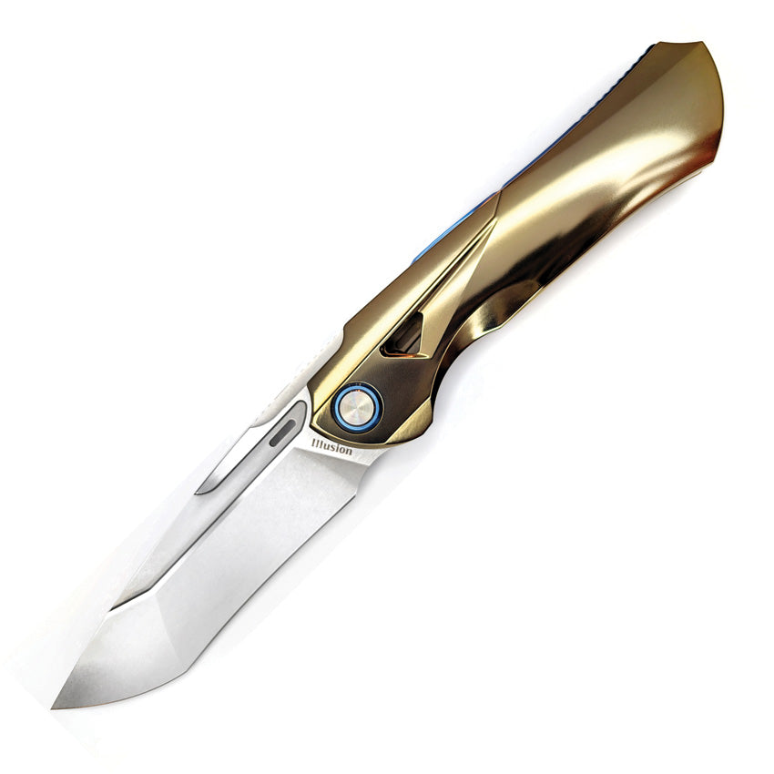 Illusion Framelock Gold Ti - KETM030