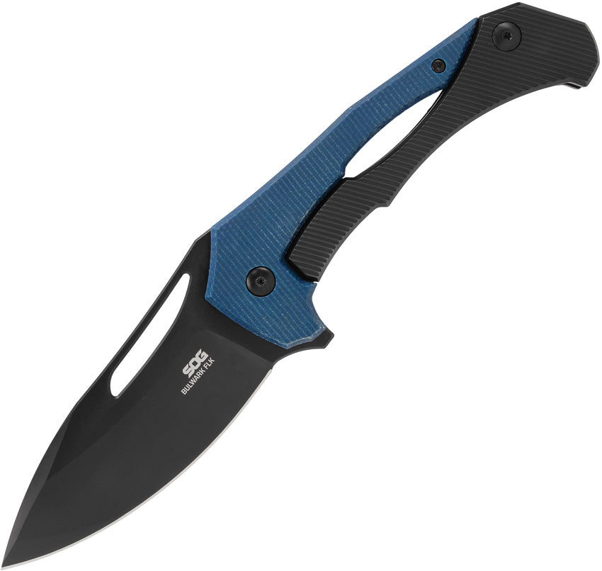 Bulwark Framelock Blue Micarta - SOG14240157