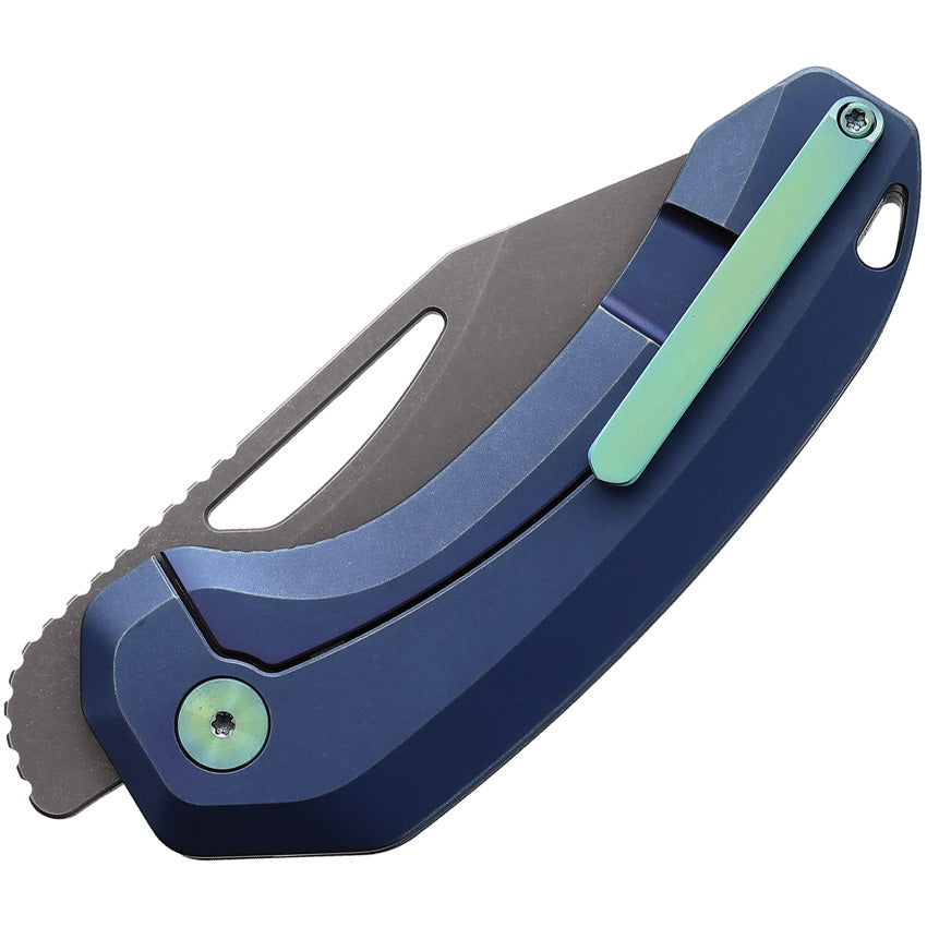 Anzu XL Linerlock Blue Ti - DMN016XLTBL2