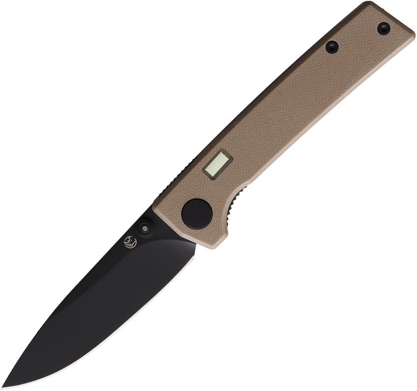 Fermi Linerlock Black/Tan - GLR110