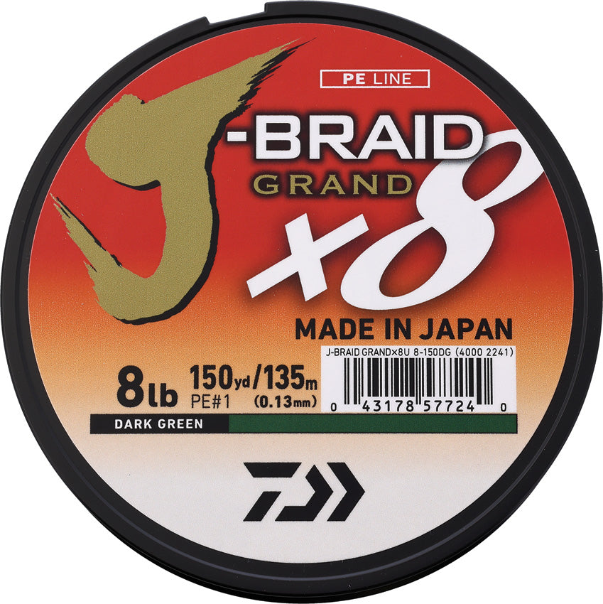 J-Braid Grand Line 8/150 DG - DIAJBGD8U8D