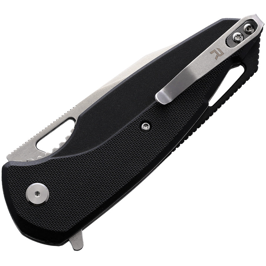 Vipera XL Linerlock Black A/O - REVVIPXLBLK