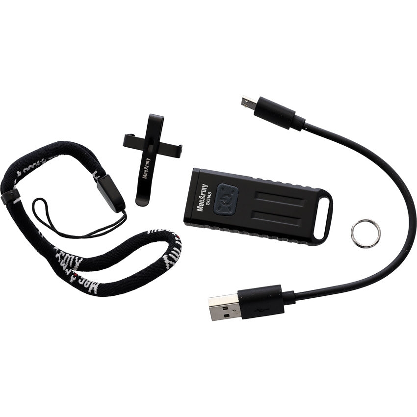 Mini Multifunction Flashlight - MECSGN3BLK