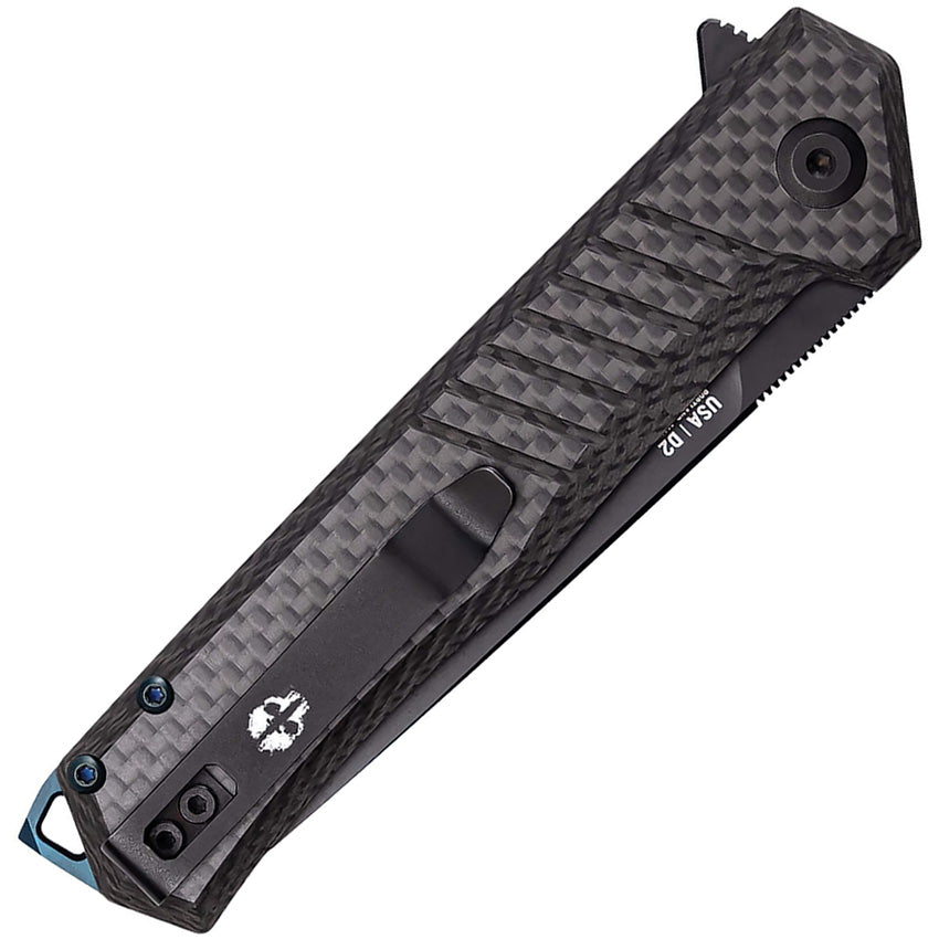 F1 Alpha Linerlock CF/Blue - TKTF1CBKBK2
