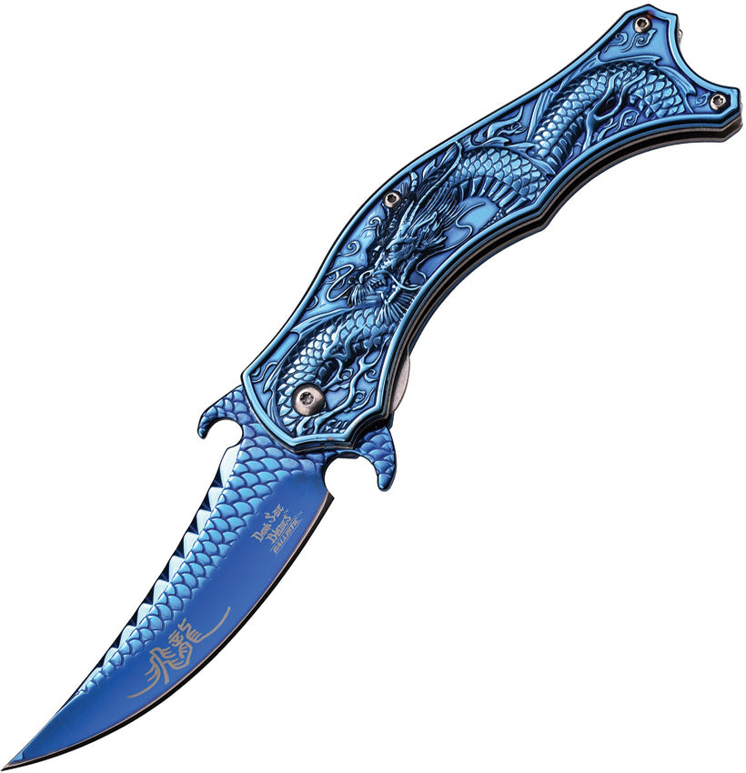 Dragon Linerlock A/O Blue - DSA019BL