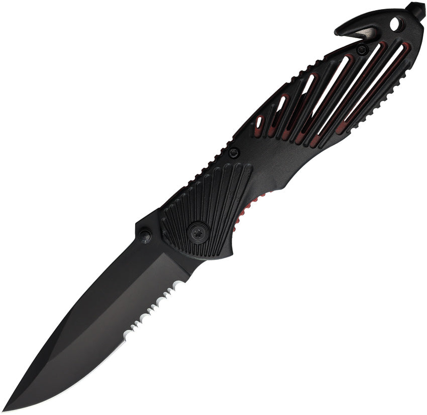Linerlock Black/Red - STT20318