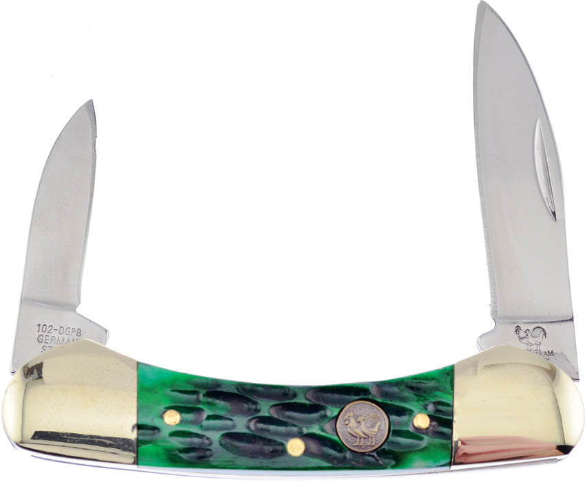 Small Canoe Green Bone - HR102DGPB