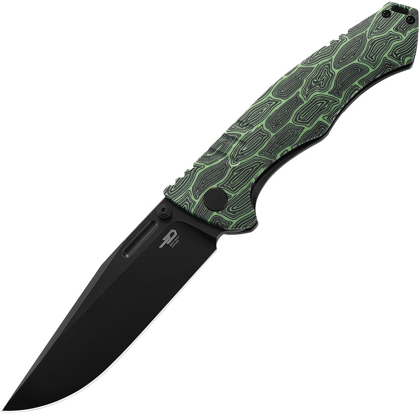 Keen II Framelock Black/Green - BTKT2301E