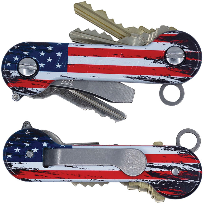 KeyBar Aluminum American Flag - KBR246